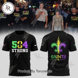 New Orleans Saints 504 Strong 2025 Limited Edition Hoodie