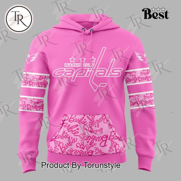 Washington Capitals x Barbie Night 2025 Custom Name Limited Edition Hoodie