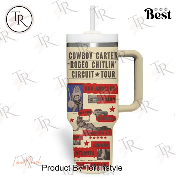 Beyoncé Cowboy Carter Rodeo Chitlin’ Circuit Tour 40oz Tumbler