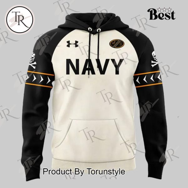 Navy Midshipmen Baseball Fear The Bones 2025 Limited Edition Hoodie