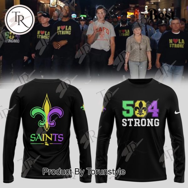 New Orleans Saints 504 Strong 2025 Limited Edition Hoodie