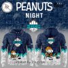 Minnesota Vikings Peanuts Night 75th Anniversary Hoodie