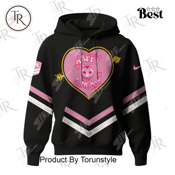 New Zealand Warriors 2025 Happy Valentine’s Day Hoodie