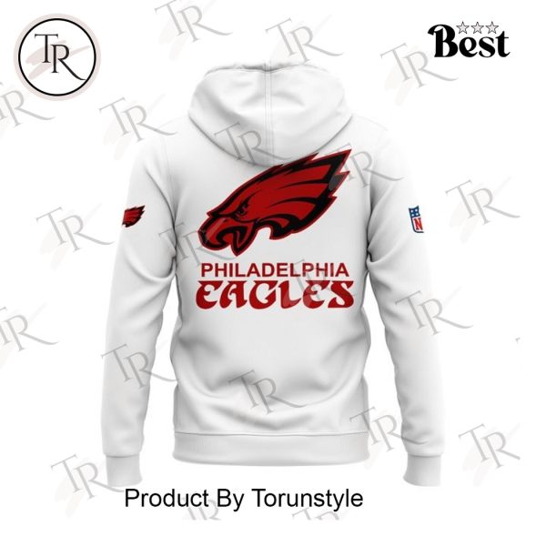 Philadelphia Eagles X Jalen Hurts “Love, Hurts” Limited Edition Hoodie – White