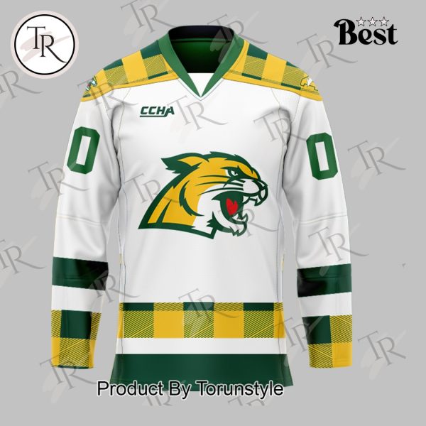 Northern Michigan Wildcats 2025 Custom Name New Collection Limited Edition Hockey Jersey