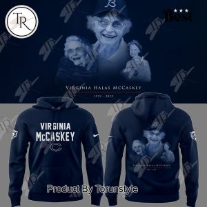 Virginia Halas McCaskey 1923-2025 X Chicago Bears Hoodie