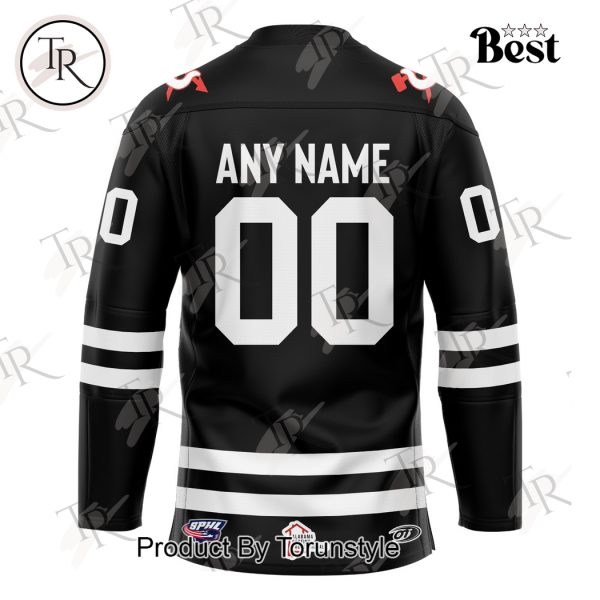 Birmingham Bulls 2025 “Jersey Off His Back Raffles” Custom Name Hockey Jersey