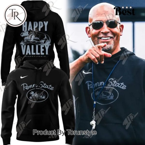 Penn State Nittany Lions X New Coach James Franklin “Happy Valley” Hoodie