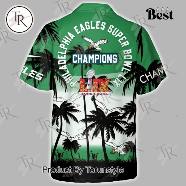 Philadelphia Eagles Super Bowl LIX Champions Champions 2X Limited Edition Hawaiian Shirt – Green