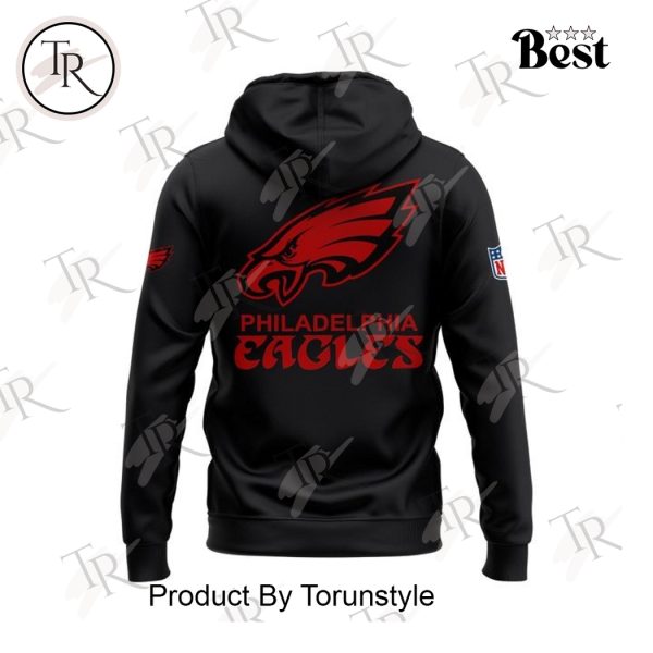 Philadelphia Eagles X Jalen Hurts “Love, Hurts” Limited Edition Hoodie – Black