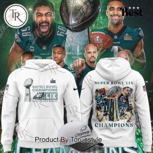 2025 Super Bowl LIX Champions Philadelphia Eagles Limited Edition Hoodie