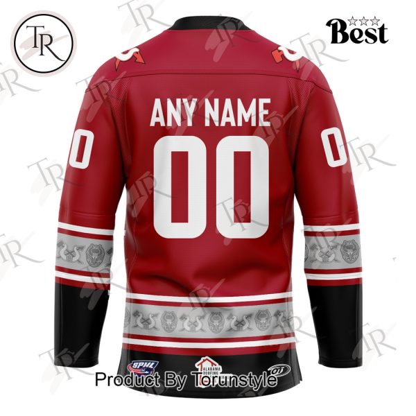 2025 Birmingham Bulls “Hockey Jersey Off His Back Raffles” Special Edition Custom Name Hockey Jersey