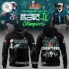 Super Bowl Champions 2025 LIX Philadelphia Eagles Special Edition Hoodie – Blue