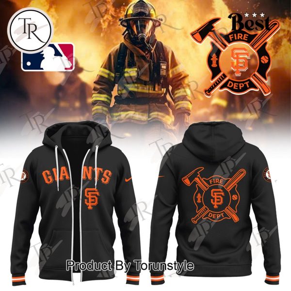 San Francisco Giants Firefighter Appreciation Night 2025 Limited Edition Hoodie