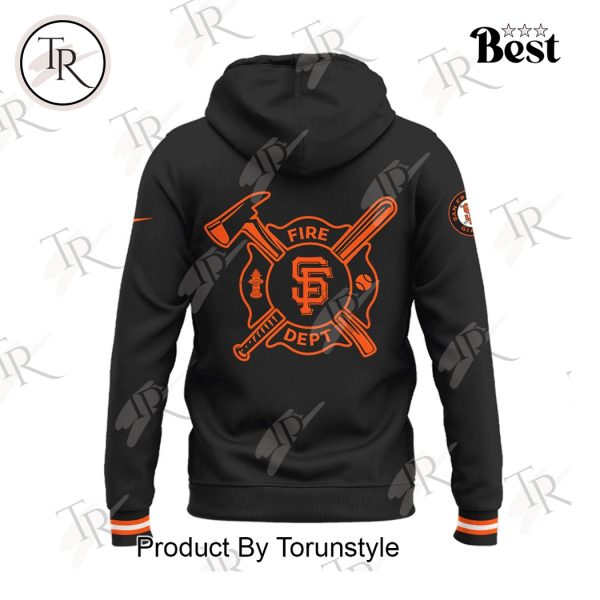 San Francisco Giants Firefighter Appreciation Night 2025 Limited Edition Hoodie