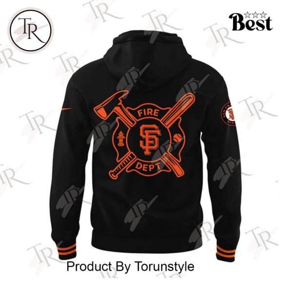 San Francisco Giants Firefighter Appreciation Night 2025 Limited Edition Hoodie