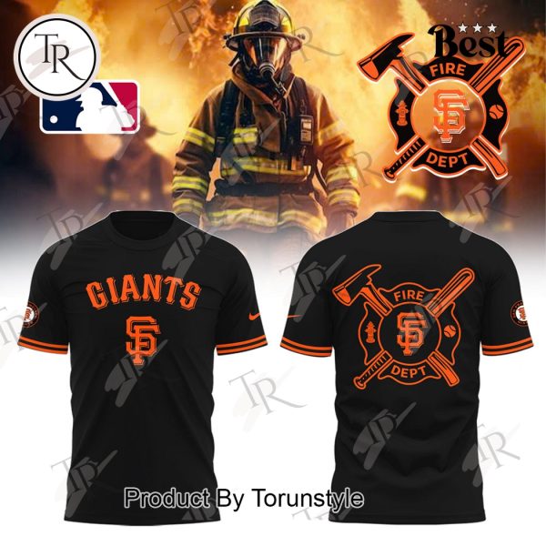 San Francisco Giants Firefighter Appreciation Night 2025 Limited Edition Hoodie