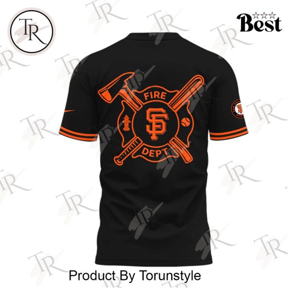 San Francisco Giants Firefighter Appreciation Night 2025 Limited Edition Hoodie