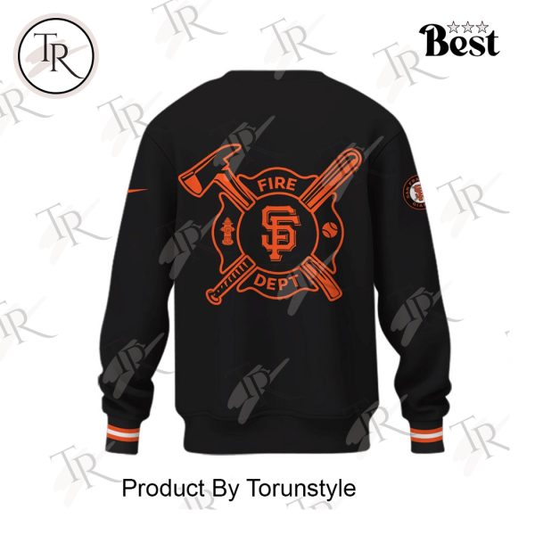 San Francisco Giants Firefighter Appreciation Night 2025 Limited Edition Hoodie