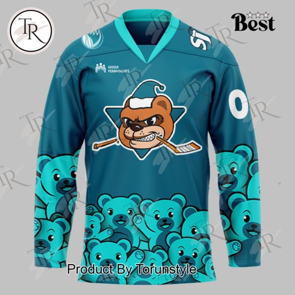 San Jose Barracuda Limited Edition 2025 Custom Name Hockey Jersey