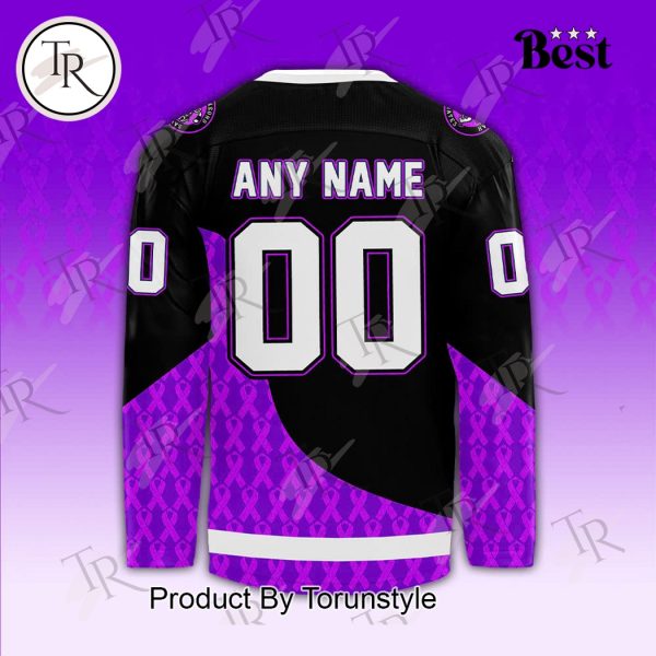 Savannah Ghost Pirates Alzheimer’s Awareness Night 2025 Custom Name Limited Edition Hockey Jersey