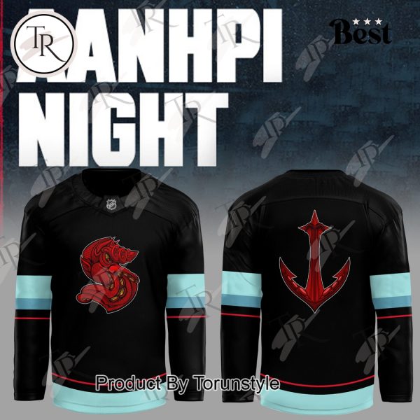 Seattle Kraken Asian American Native Hawaiian Pacific Islander Night 2025 Limited Edition Hockey Jersey