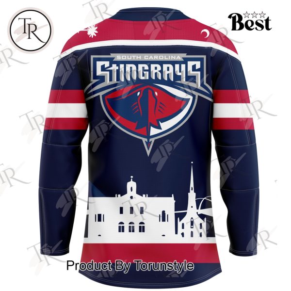 South Carolina Stingrays 2025 “I Love CHS Night” Limited Edition Hockey Jersey