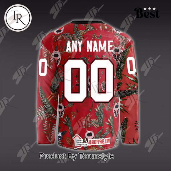 Special Birmingham Bulls Hockey Jersey Off His Back Raffles 2025 Custom Name Hockey Jersey