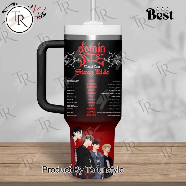 Stray Kids Every Where All Around The World 2025 World Tour Limited Edition 40oz Tumbler