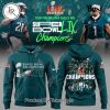 Super Bowl Champions 2025 LIX Philadelphia Eagles Special Edition Hoodie – Black