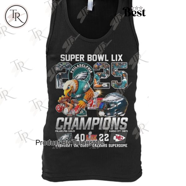 Super Bowl LIX 2025 Champions Philadelphia Eagles Fe 09, 2025 Limited Design T-Shirt