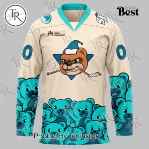 San Jose Barracuda New Edition 2025 Custom Name Hockey Jersey