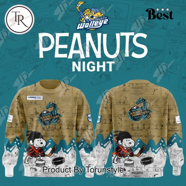 Tahoe Knight Monsters Peanuts Night 75th Anniversary Hoodie