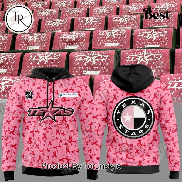 Texas Stars Breast Cancer Awareness Month Limited Edition Hoodie