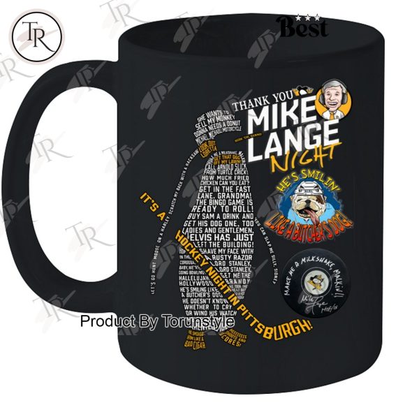 Thank You Mike Lange Night x Pittsburgh Penguins 2025 Limited Edition T-Shirt