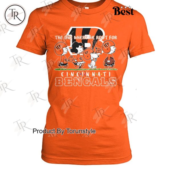 The One Where We Root For Cincinnati Bengals T-Shirt