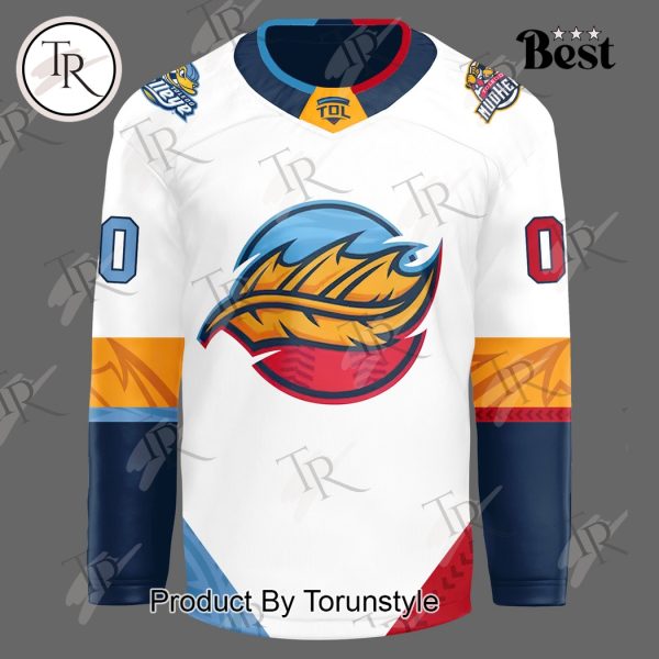 Toledo Walleye Fins And Feathers Night And March 23 Custom Name New Edition Hockey Jersey