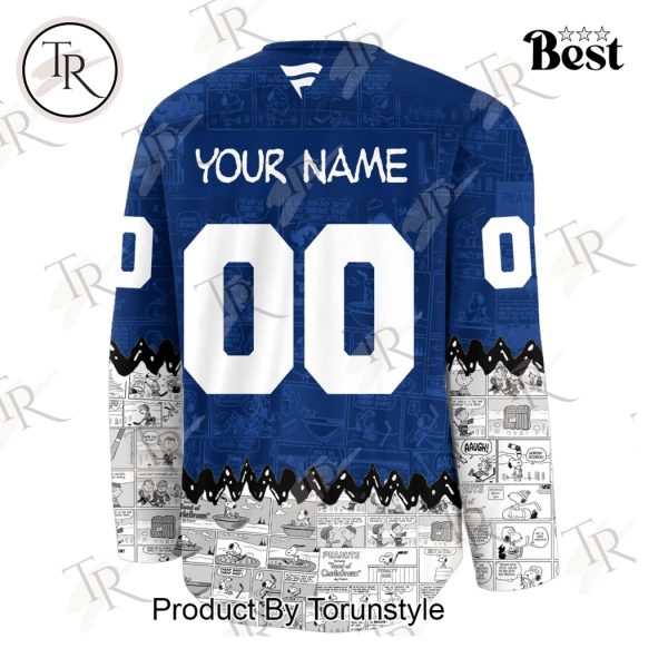 Toronto Maple Leafs 75th Anniversary Custom Name Limited Edition Hockey Jersey