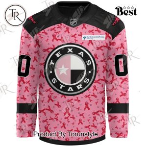 Texas Stars Breast Cancer Awareness Month Limited Edition Hockey Jersey