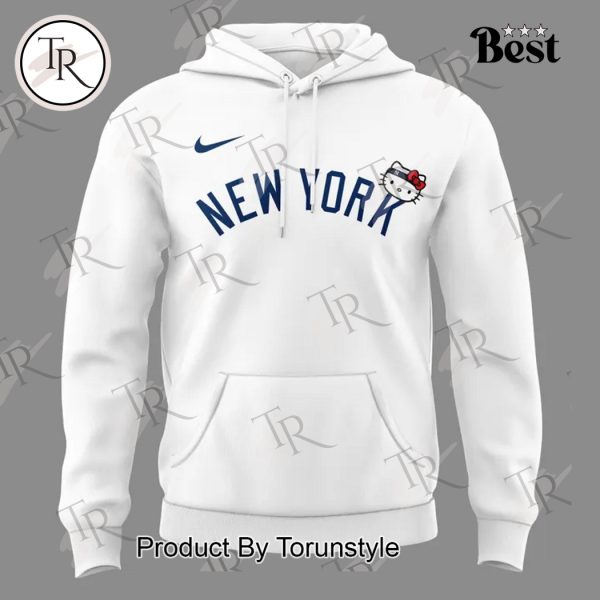 New York Yankees 2025 Hello Kitty Night Hoodie