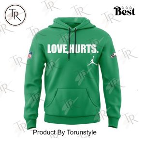 Philadelphia Eagles X Jalen Hurts “Love, Hurts” Limited Edition Hoodie – Green