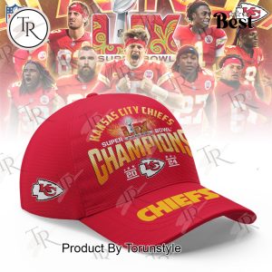 Kansas City Chiefs Super Bowl Champions 2024 Cap – Red