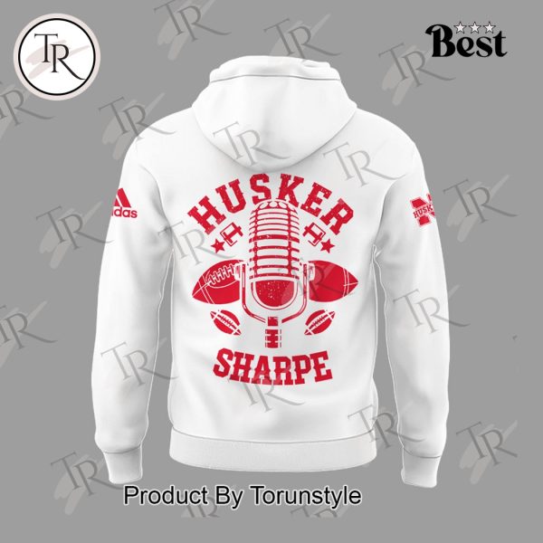 Honoring The Legend Greg Sharpe 1963-2025 “Voice of the Huskers” New Edition Hoodie