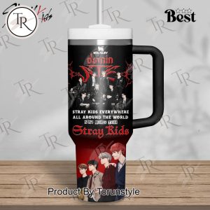 Stray Kids Every Where All Around The World 2025 World Tour Limited Edition 40oz Tumbler