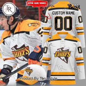 Greenville Swamp Rabbits John Stown Chiefs 2025 Custom Name Limited Edition Hockey Jersey