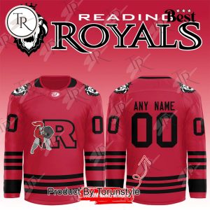 Reading Royals Mickey And Friends 2025 Custom Name Hockey Jersey