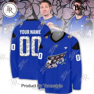 Washington Capitals 2025 Cherry Blossom Custom Name Limited Edition Hockey Jersey