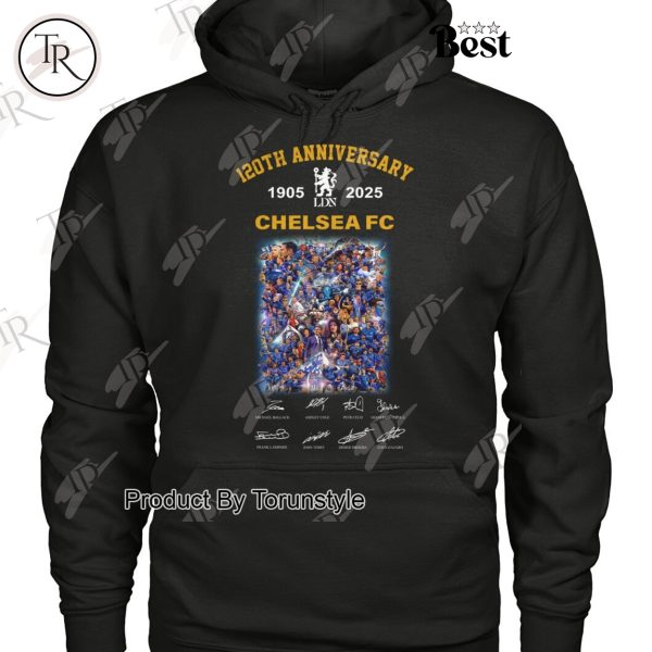 120th Anniversary 1905-2025 Chelsea FC Limited Edition T-Shirt