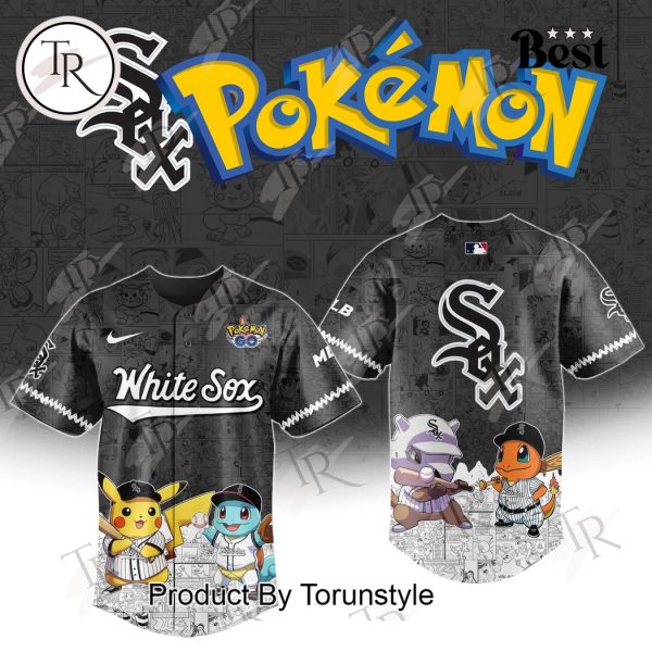 2025 Chicago White Sox Pokemon Go Special Edition Baseball Jersey