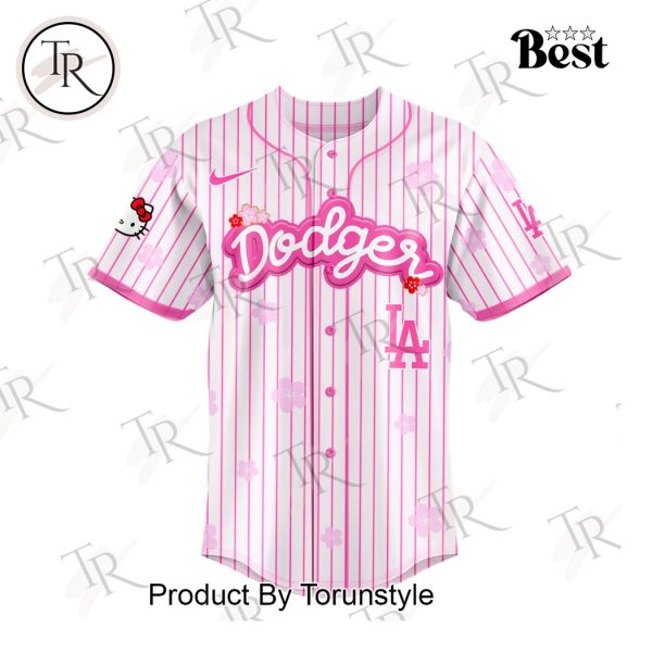 2025 Los Angeles Dodgers Hello Kitty Night Happy G_ls Day Special Edition Baseball Jersey